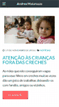 Mobile Screenshot of andreamatarazzo.com.br